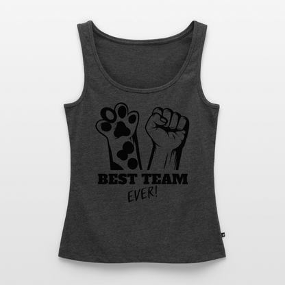 Best Team Ever Tank Top Premium - Anthrazit meliert