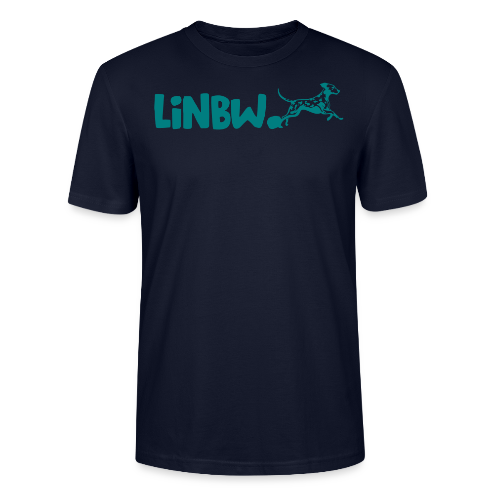 LiNBW. Unisex T-Shirt Premium Crew Blue Edition Life is not just black and white - LiNBW.