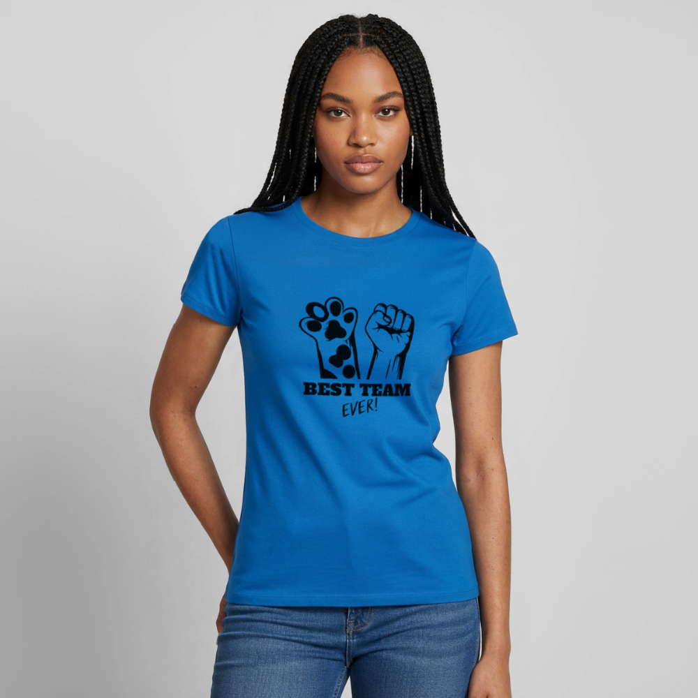 Best Team Ever T-Shirt Black Edition - Royalblau