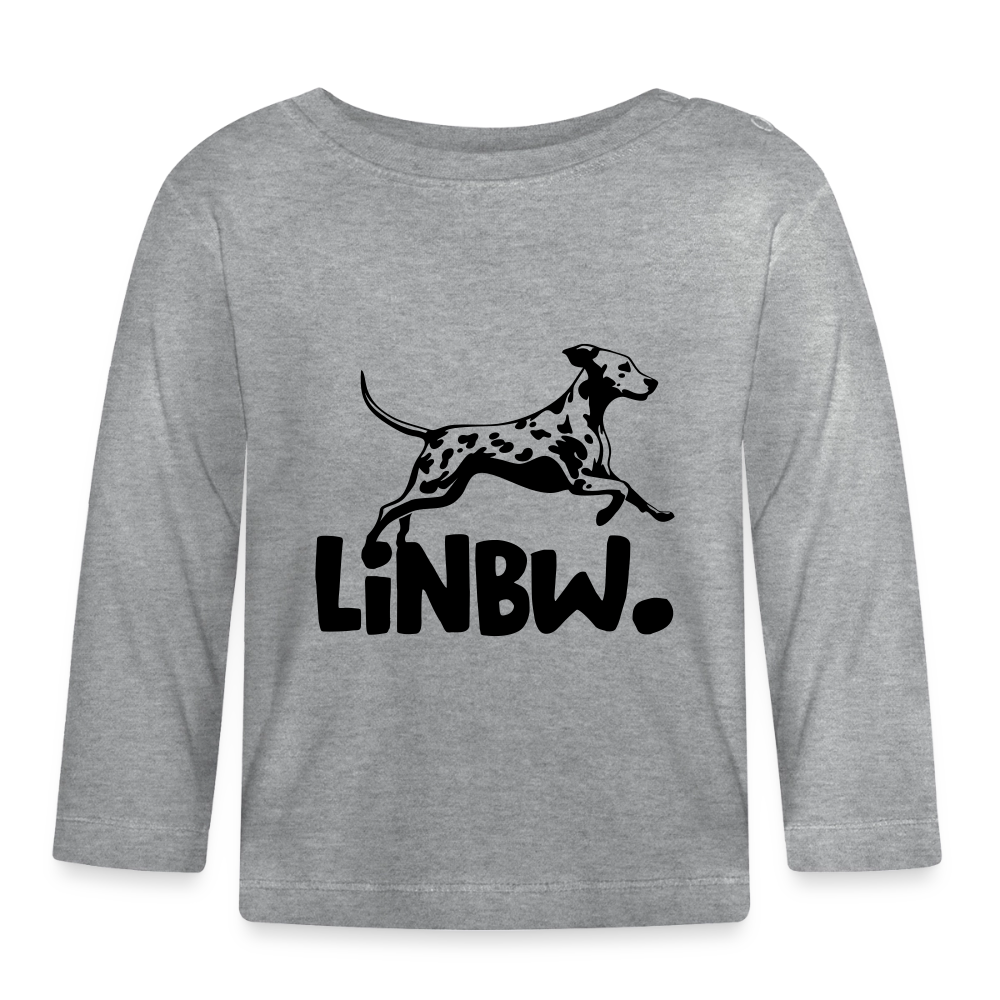 LiNBW. Langarmshirt Black Edition - Grau meliert