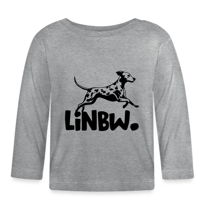 LiNBW. Langarmshirt Black Edition - Grau meliert