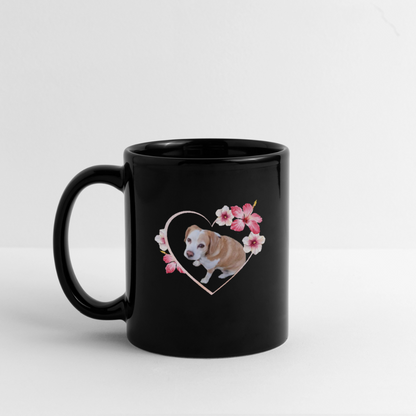 Luna´s Keramiktasse DOG MOM Black Edition - Schwarz