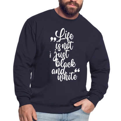 Life is not just black and white Classic Pullover White Edition - LiNBW.
