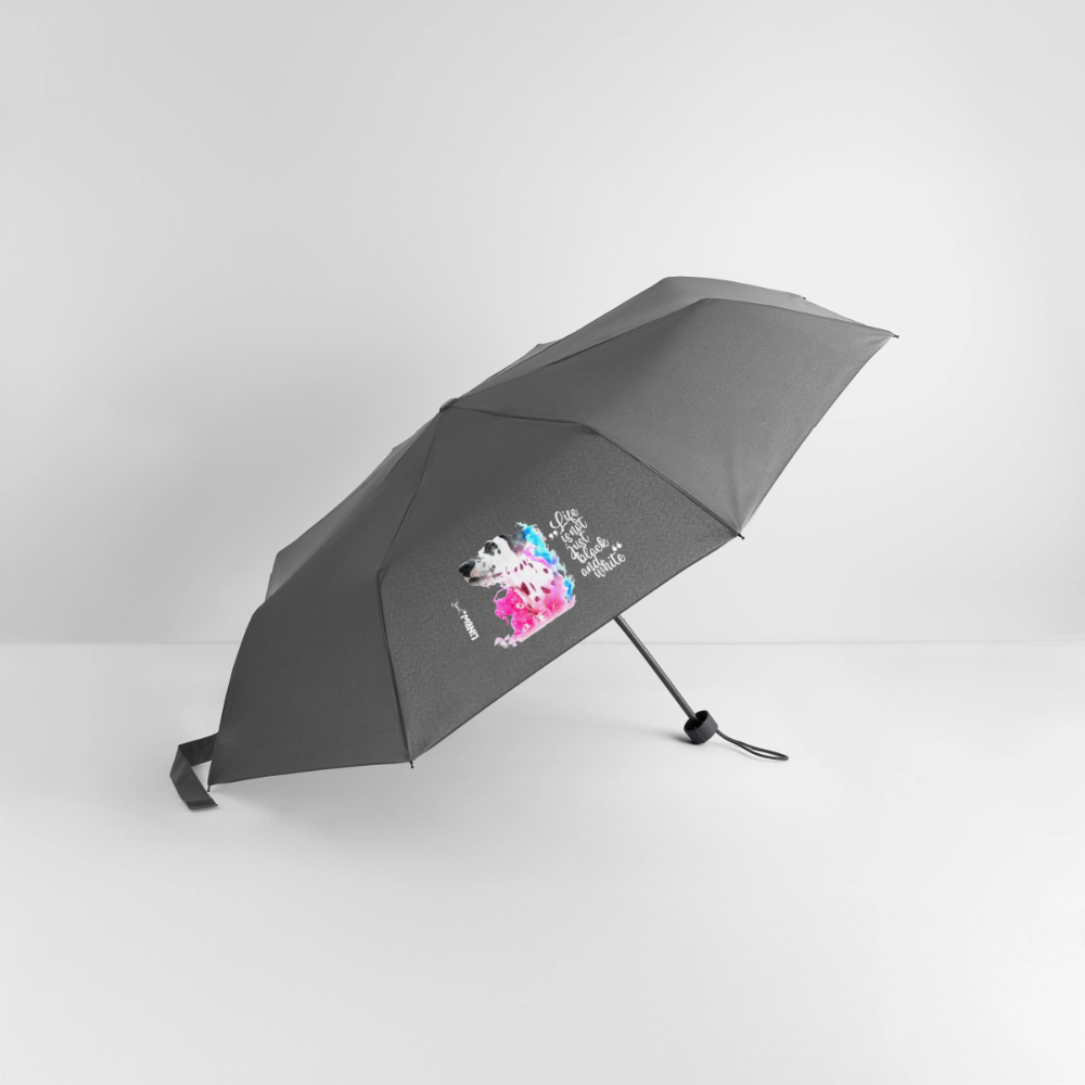 Boa's Regenschirm Splash Edition Life is not just black and white - Grau