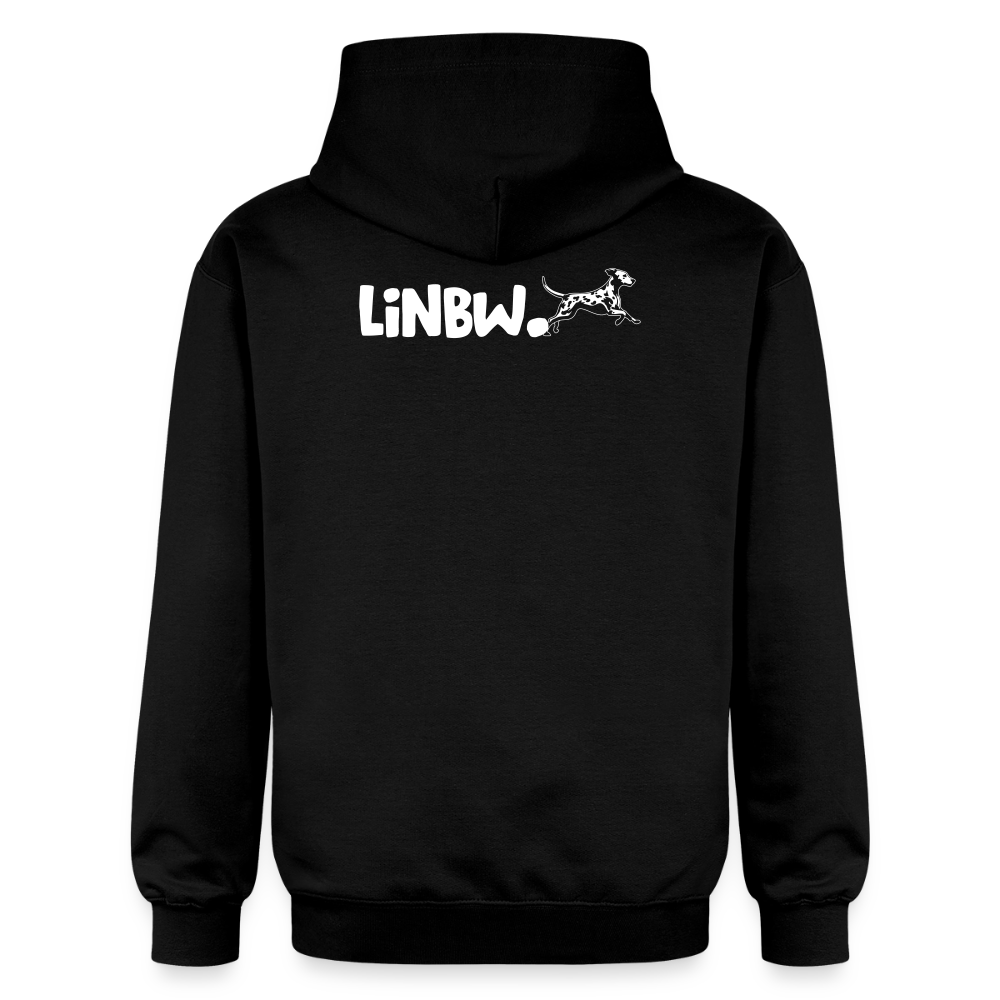 Life is not just black and white Hoodie White Edition - Schwarz