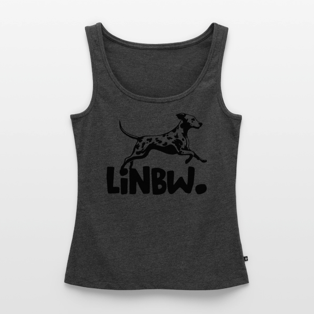 LiNBW. Tank Top Premium Black Edition - Anthrazit meliert