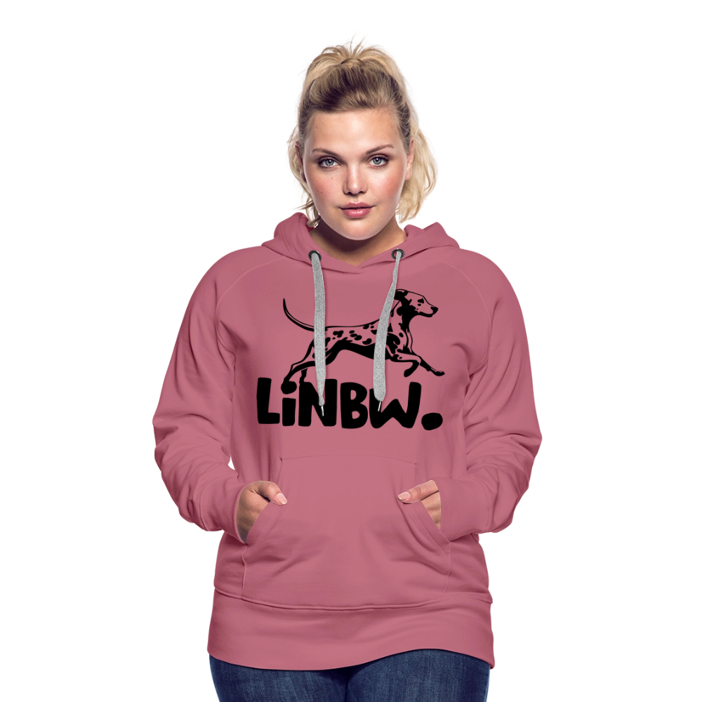 LiNBW. Hoodie Black Edition - Malve