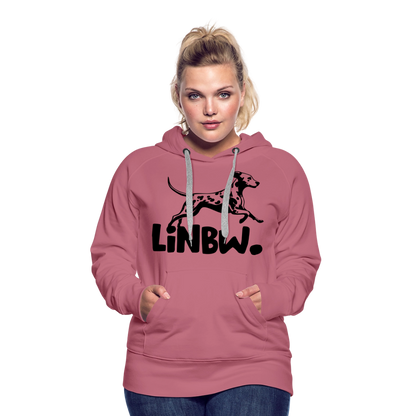 LiNBW. Hoodie Black Edition - Malve