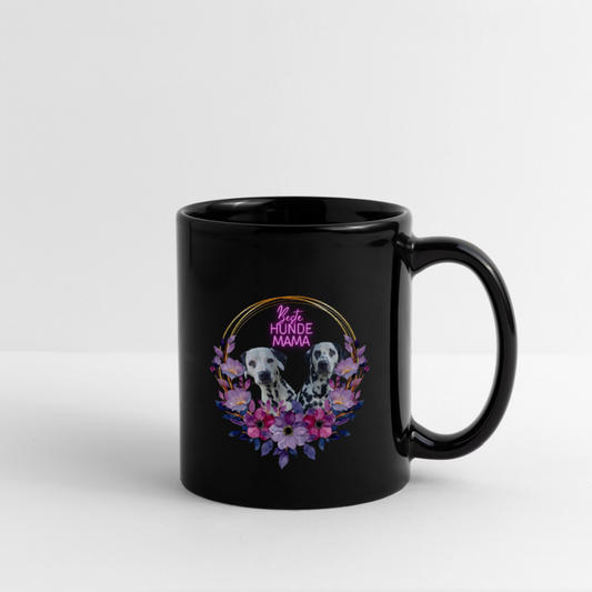 Cayman´s und Dexter´s Keramiktasse Beste Hundemama Black Edition - Schwarz
