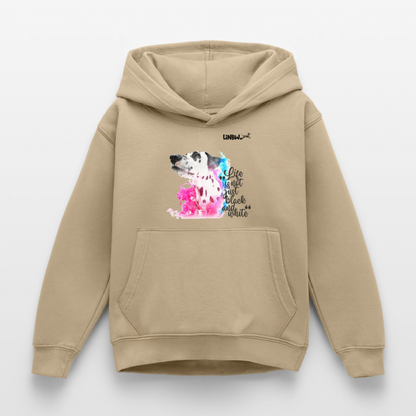 Boa's Hoodie Splash Life is not just black and white Edition Black - LiNBW.