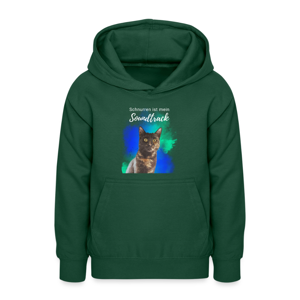 Teenager Hoodie - Flaschengrün