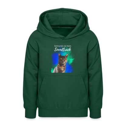 Teenager Hoodie - Flaschengrün