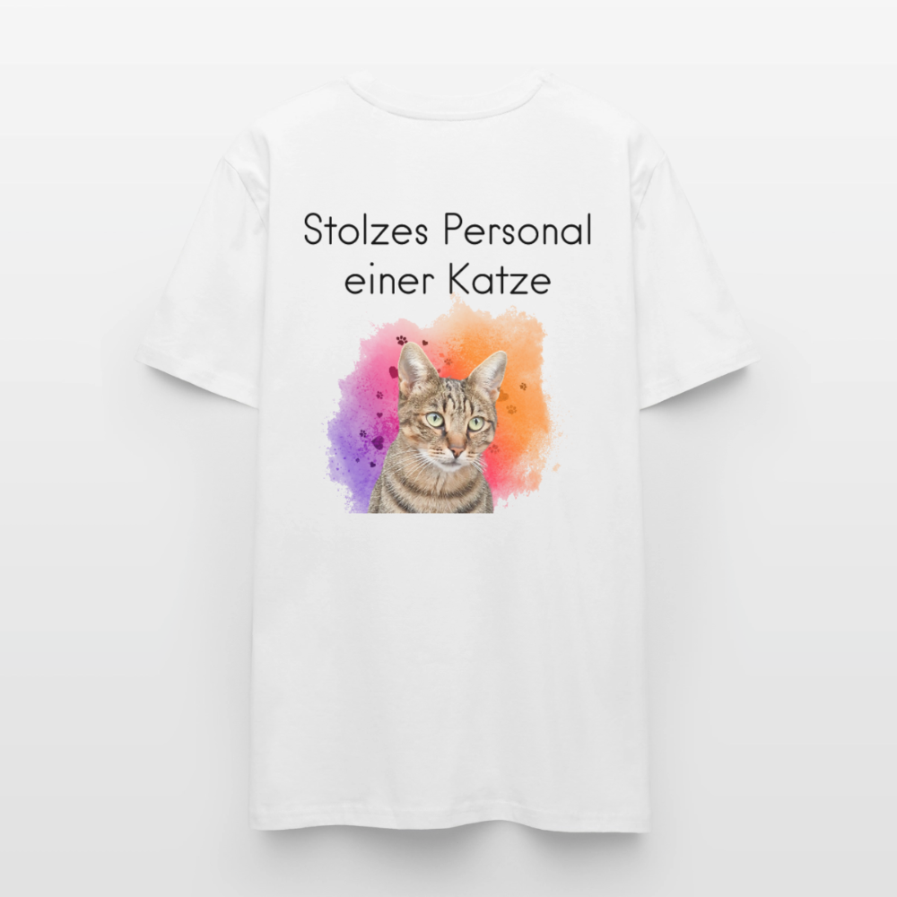 Pedro's Unisex T-Shirt Premium CAT DAD Black Edition Stolzes Personal einer Katze - LiNBW.