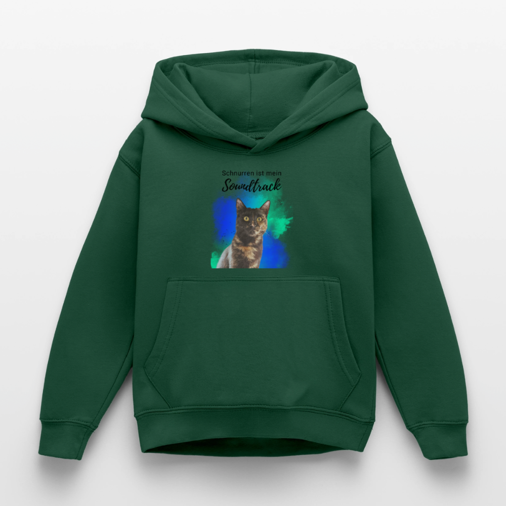 Nala's Hoodie Schnurren ist mein Soundtrack Black Edition - LiNBW.