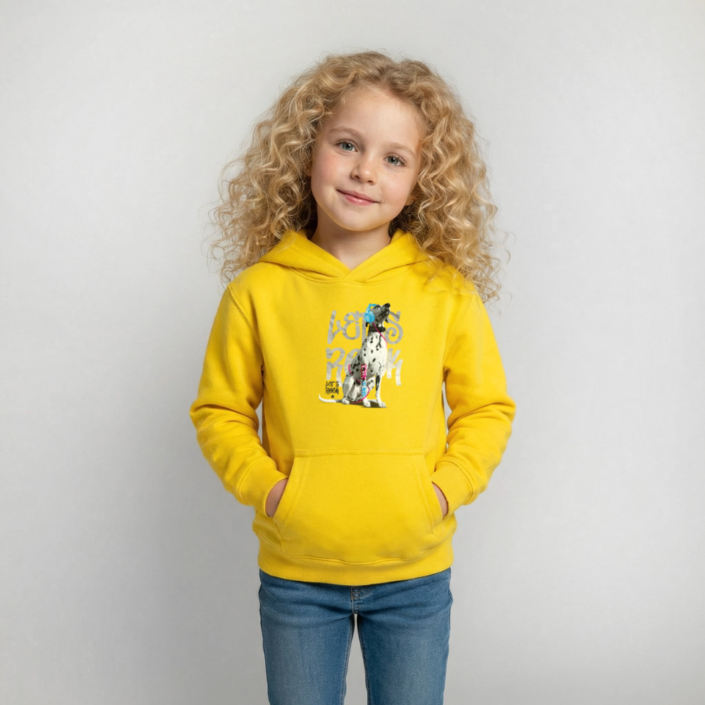 Boa's Hoodie Let's Rock - Gelb