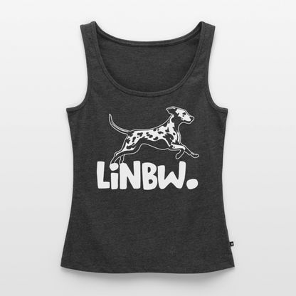 LiNBW. Tank Top Premium White Edition - Anthrazit meliert