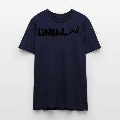 LiNBW. Unisex T-Shirt Premium Crew Black Edition Life is not just black and white - LiNBW.