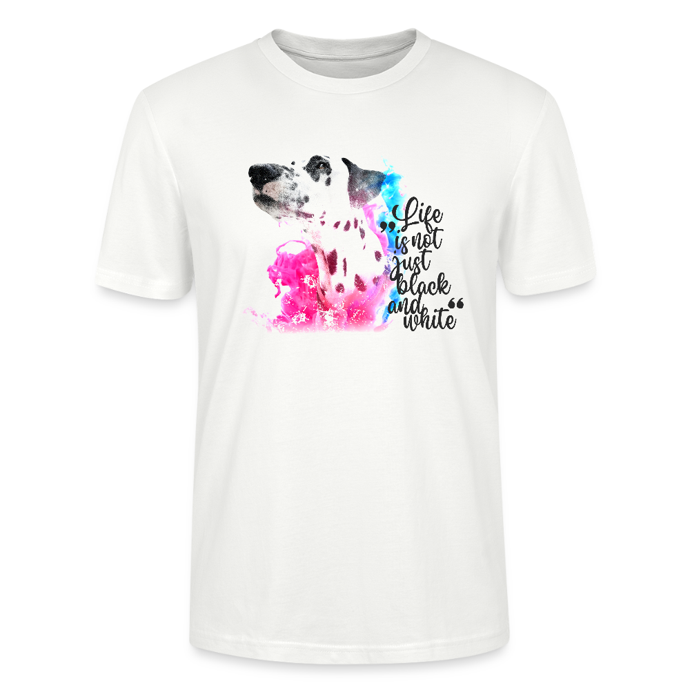 Boa's Unisex T-Shirt Premium Splash Black Edition Life is not just black and white - LiNBW.