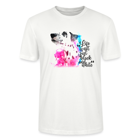 Boa's Unisex T-Shirt Premium Splash Black Edition Life is not just black and white - LiNBW.
