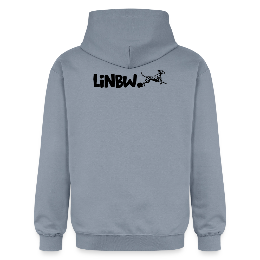 Life is not just black and white Hoodie Black Edition - Blau