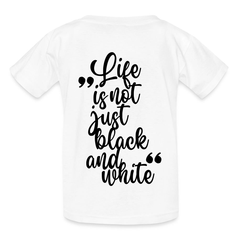LiNBW. Crew T-Shirt Black Edition Life is not just black and white - LiNBW.