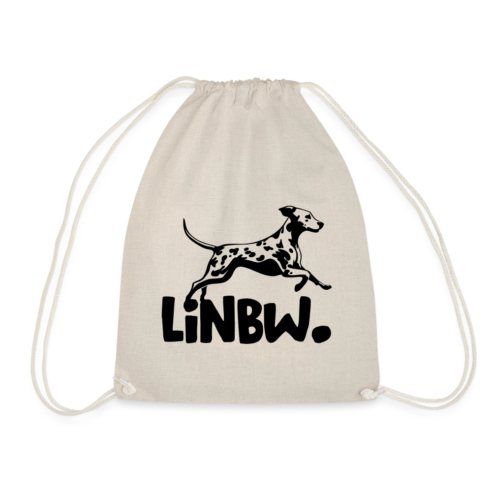 LiNBW. Turnbeutel Black Edition - Natur