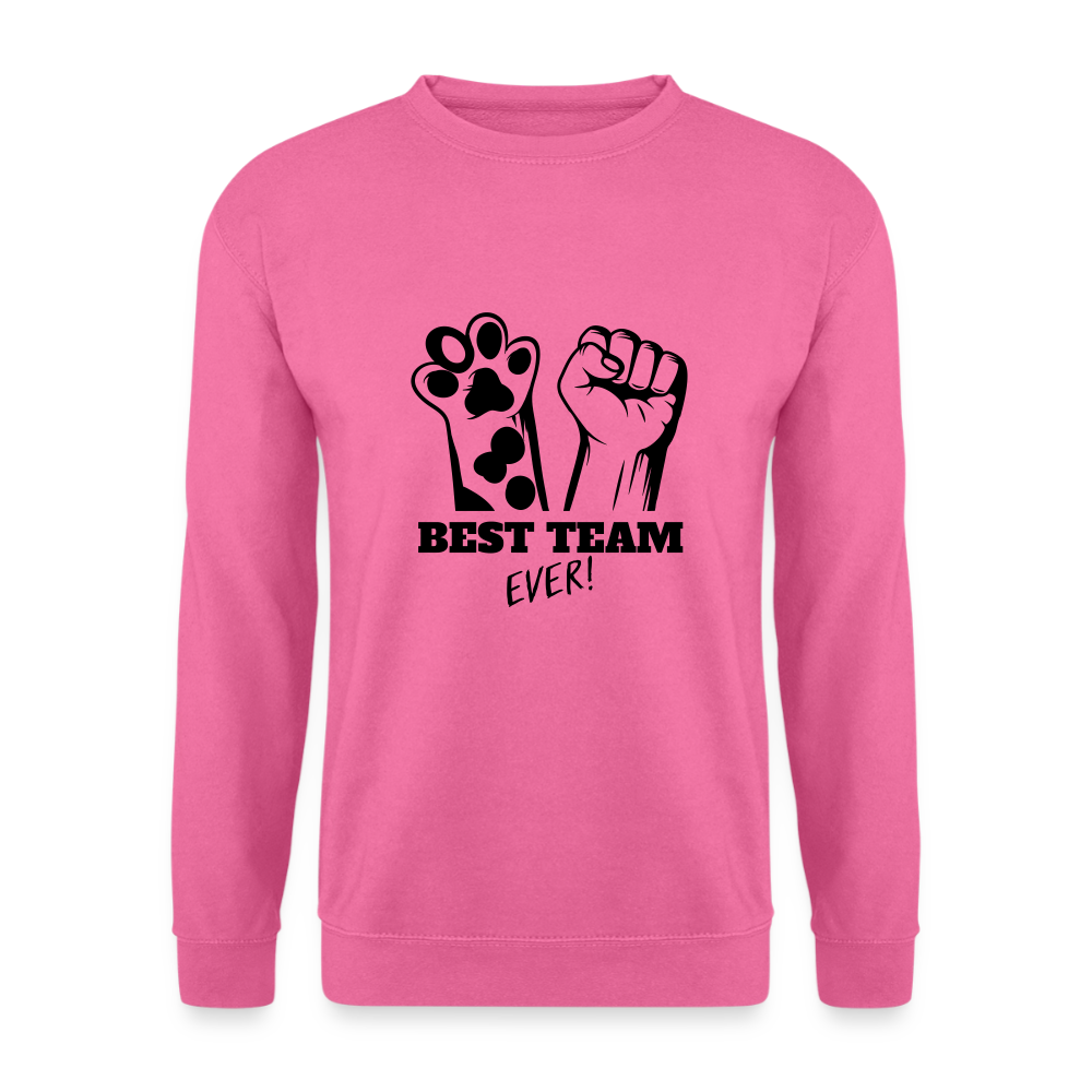 Best Team Ever Classic Pullover Black Edition - Pink