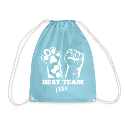 Best Team Ever Turnbeutel White Edition - LiNBW.