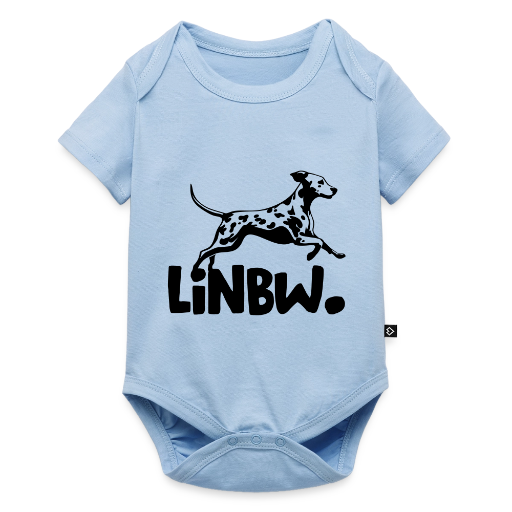 LiNBW. Kurzarm-Body Black Edition - Hellblau