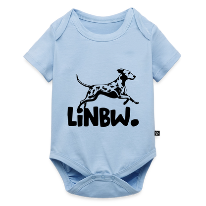 LiNBW. Kurzarm-Body Black Edition - Hellblau
