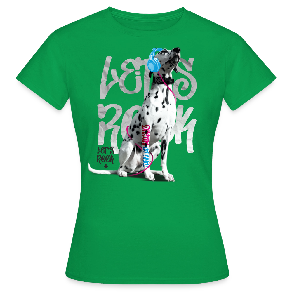 Boa's T-Shirt Let's Rock - Kelly Green