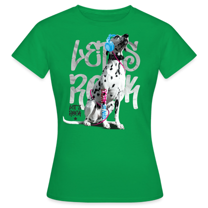 Boa's T-Shirt Let's Rock - Kelly Green