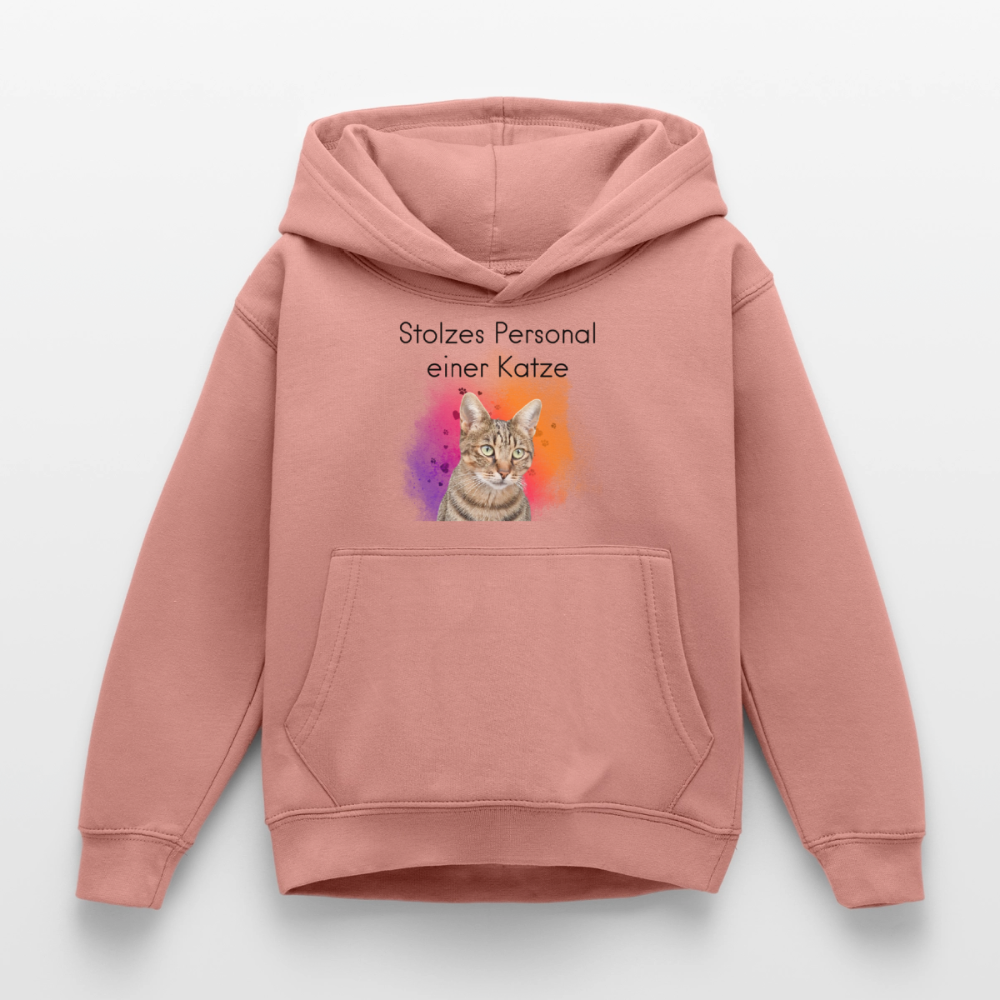 Pedro's Hoodie Stolzes Personal einer Katze Black Edition - LiNBW.