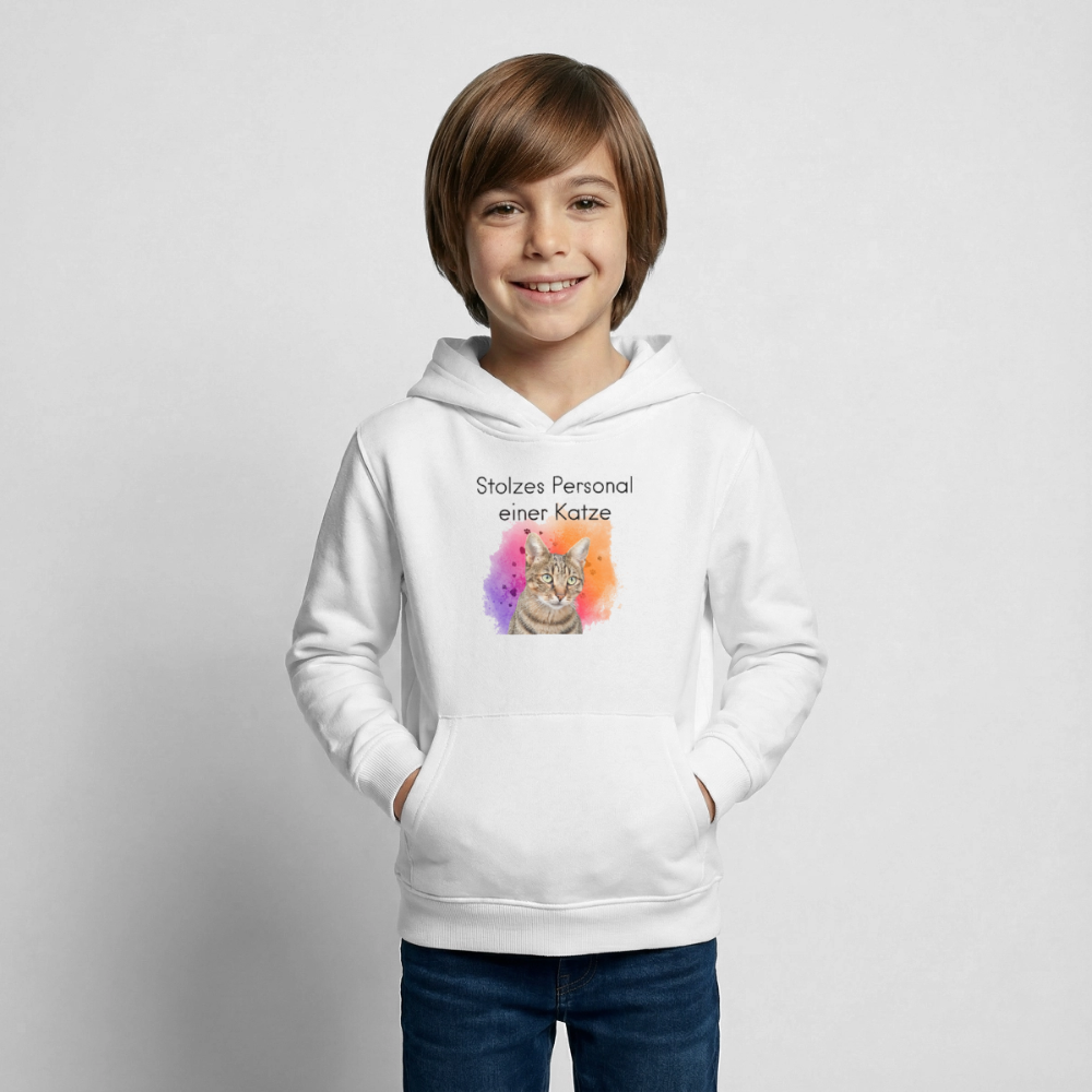 Pedro's Hoodie Stolzes Personal einer Katze Black Edition - LiNBW.
