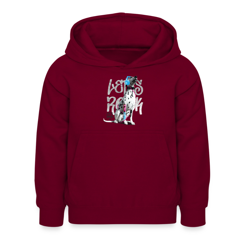 Boa's Hoodie Let's Rock - Bordeaux