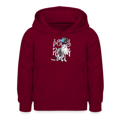 Boa's Hoodie Let's Rock - Bordeaux