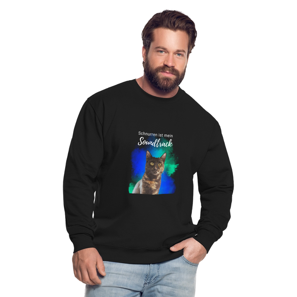 Nala's Classic Pullover Schnurren ist mein Soundtrack White Edition - Schwarz