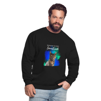 Nala's Classic Pullover Schnurren ist mein Soundtrack White Edition - Schwarz