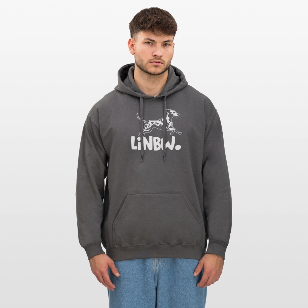 LiNBW. Hoodie White Edition - Dunkelgrau