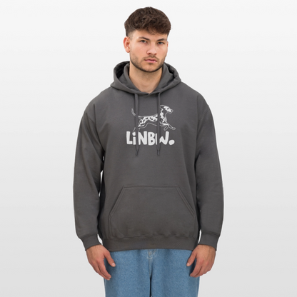 LiNBW. Hoodie White Edition - Dunkelgrau