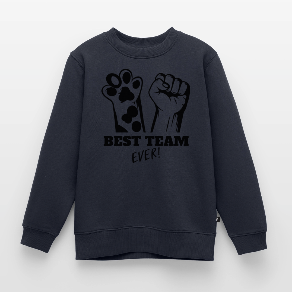 Best Team Ever Pullover Black Edition - Navy