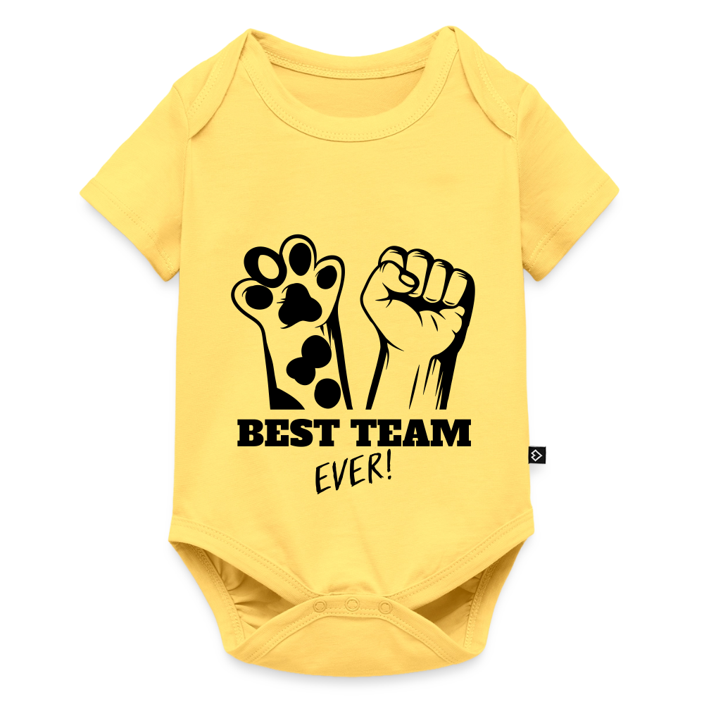 Best Team Ever Kurzarm-Body Black Edition - LiNBW.