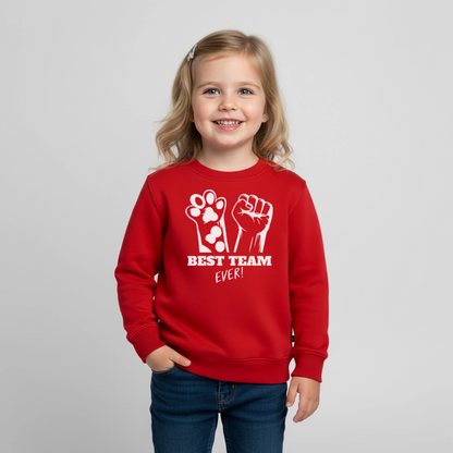 Best Team Ever Pullover White Edition - LiNBW.