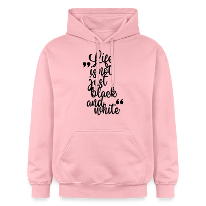 Life is not just black and white Hoodie Black Edition - Hellrosa