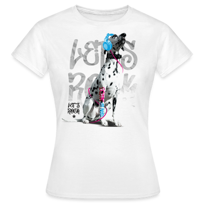 Boa's T-Shirt Let's Rock - Weiß