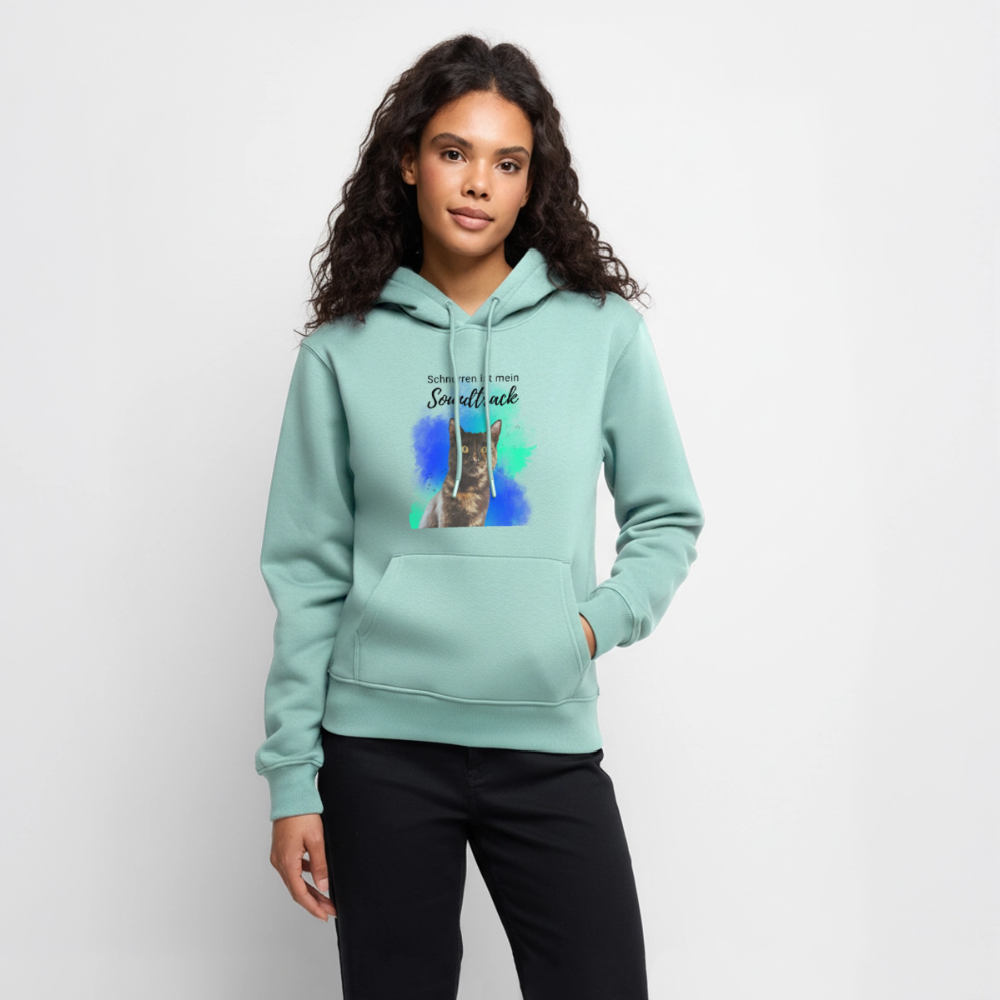 Nala's Hoodie Schnurren ist mein Soundtrack Black Edition - Mint 