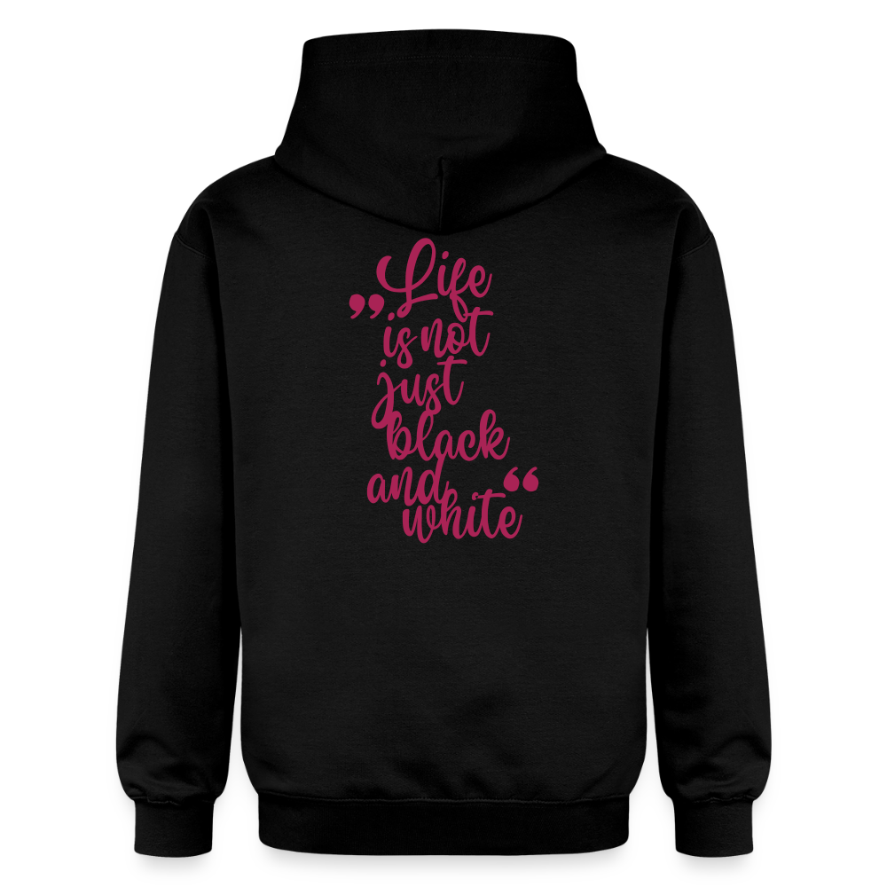 LiNBW. Crew Hoodie Pink Edition Life is not just black and white - Schwarz