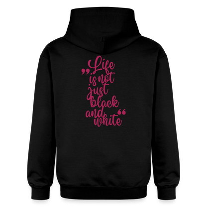 LiNBW. Crew Hoodie Pink Edition Life is not just black and white - Schwarz