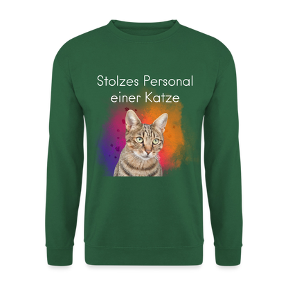 Pedro's Classic Pullover Stolzes Personal einer Katze White Edition - LiNBW.