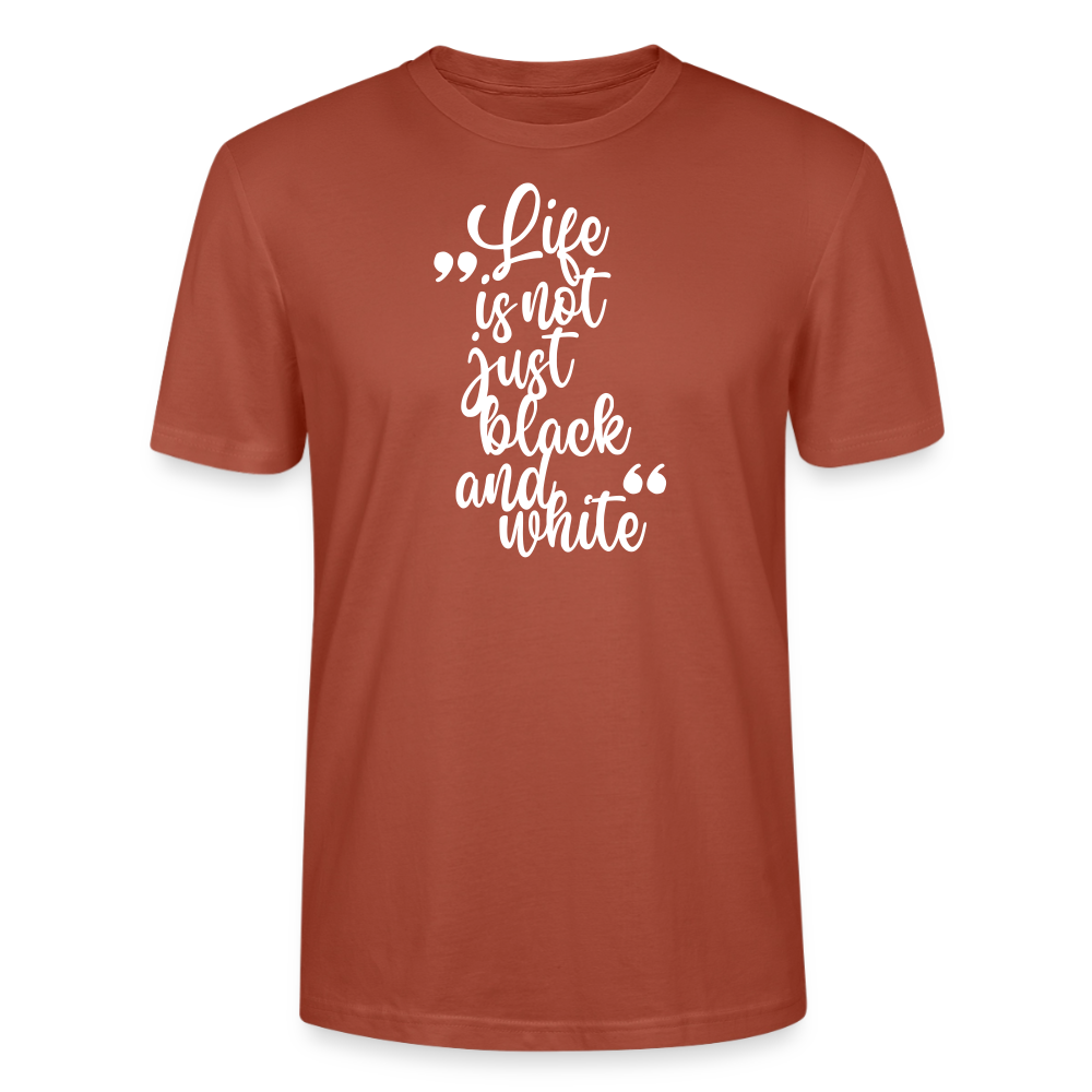 Life is not just black and white Unisex T-Shirt Premium White Edition - LiNBW.